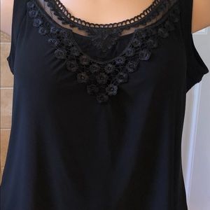 Lace top alone $35 lace shrug $35, as a set $50.